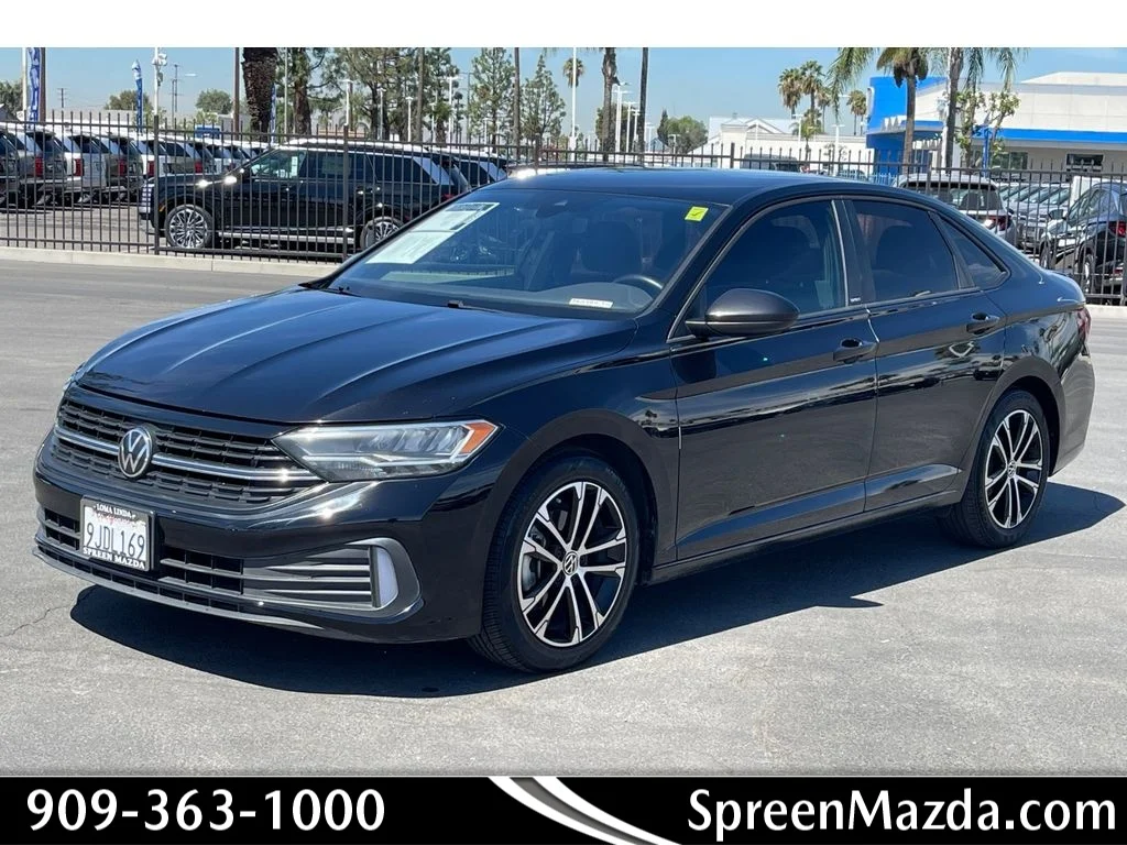 Used 2023 Deep Black Pearl Volkswagen Sport image 1