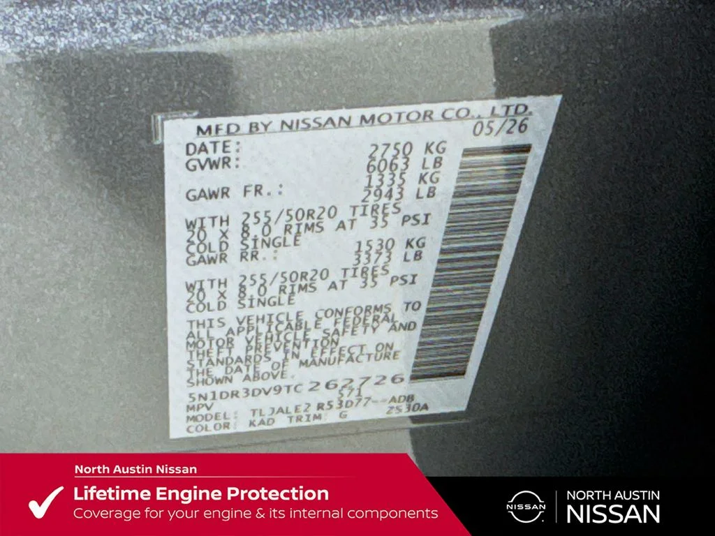 New 2026 Gray Nissan Platinum image 43