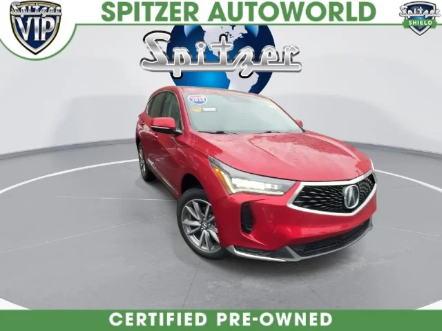 Certified Used 2023 Performance Red Pearl Acura SH-AWD TECH image 4