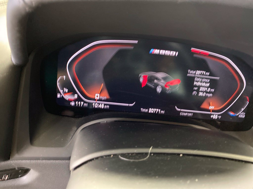 Used 2019 Mineral White Metallic BMW M850i xDrive image 16