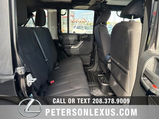 Used 2016 Black Jeep Unlimited Sport image 15