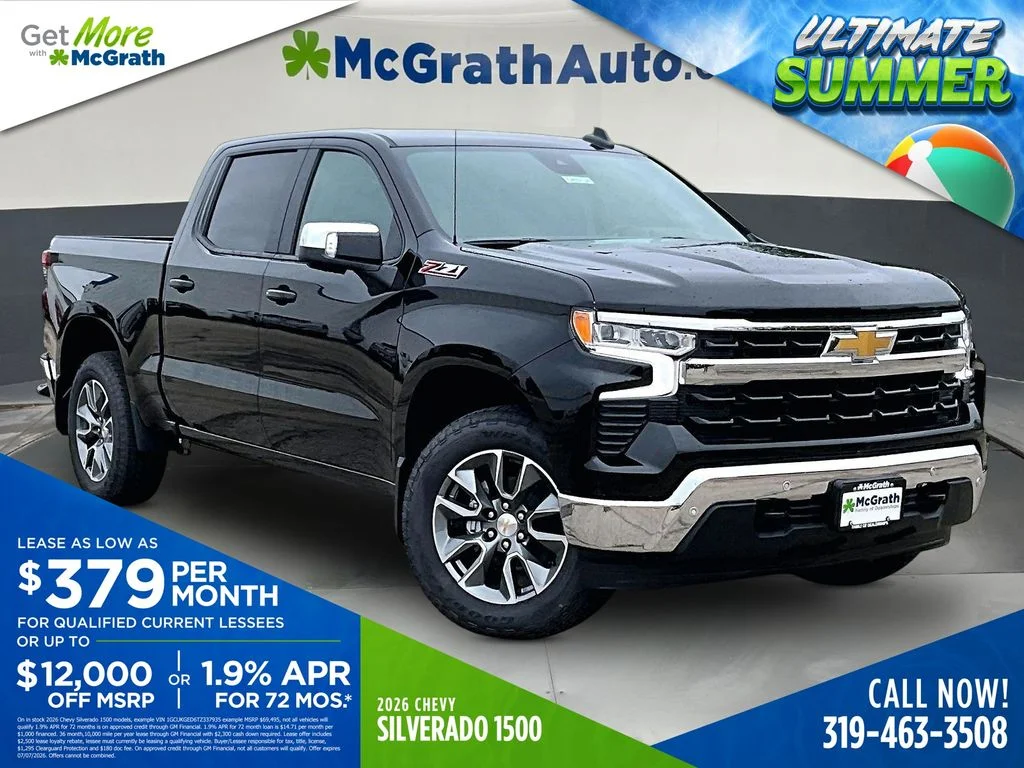 New 2026 Black Chevrolet LT image 1