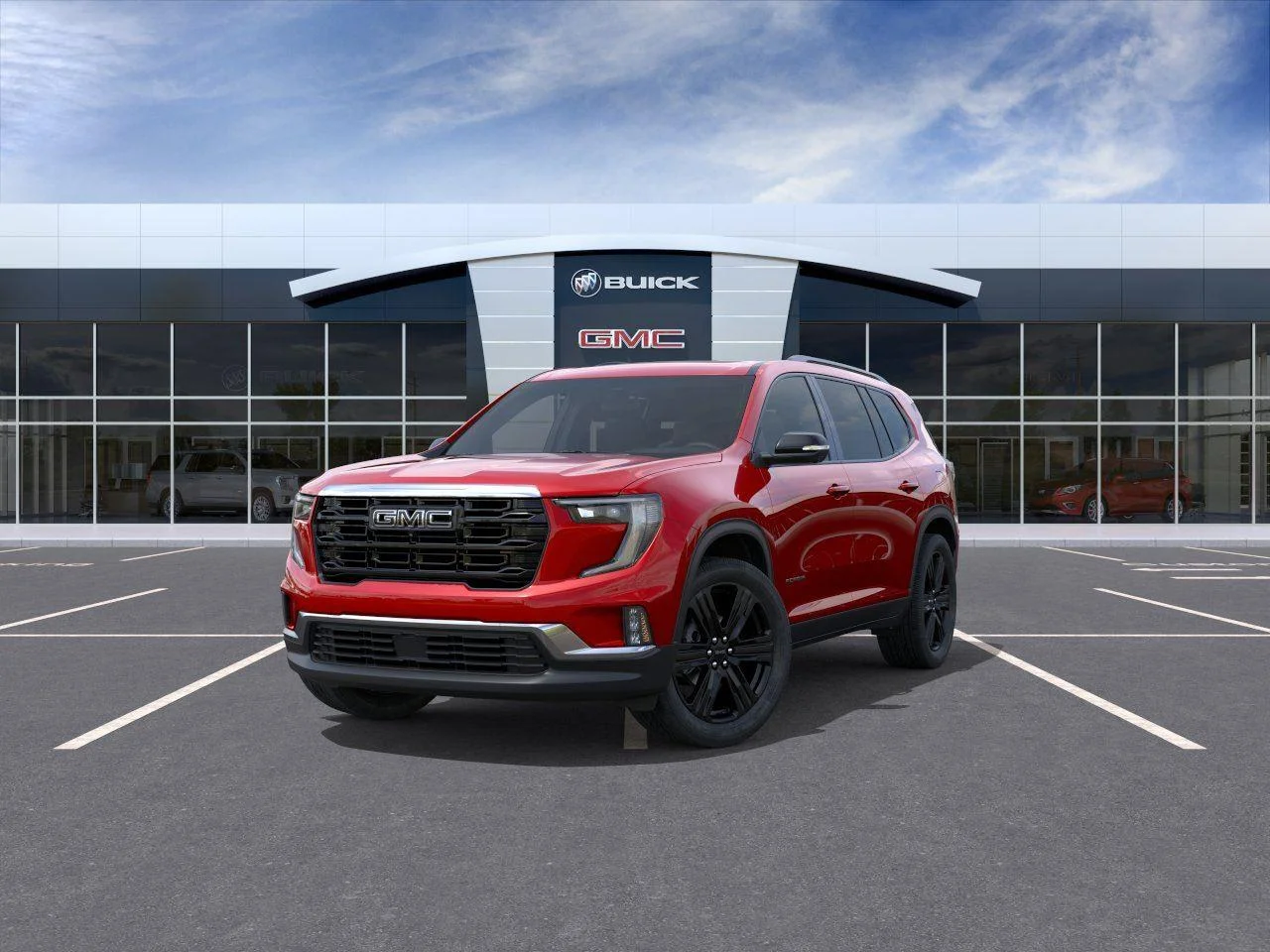 New 2026 Volcanic Red Tintcoat GMC Elevation image 8
