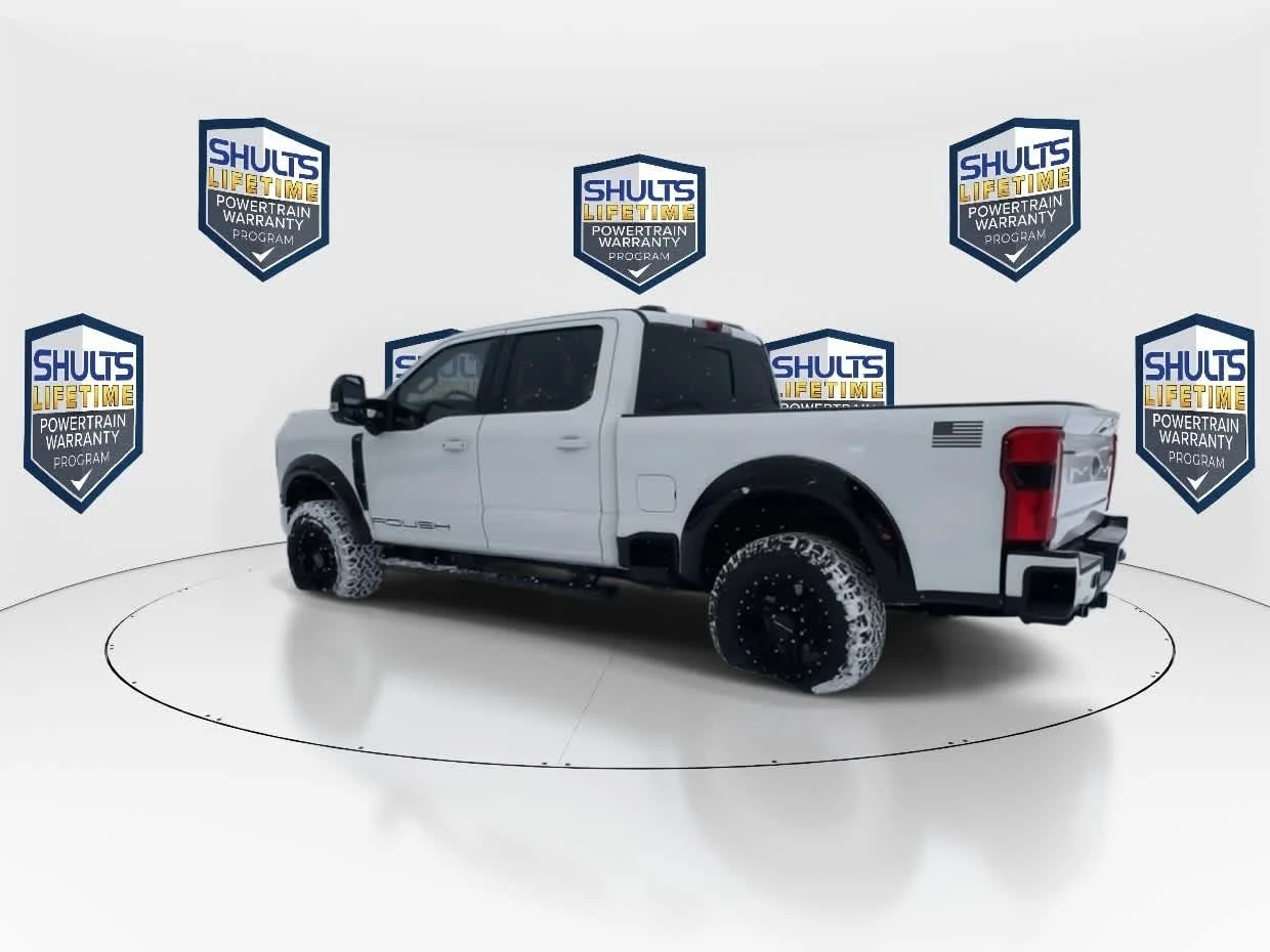 New 2026 Star White Metallic Tri-Coat Ford LARIAT image 6