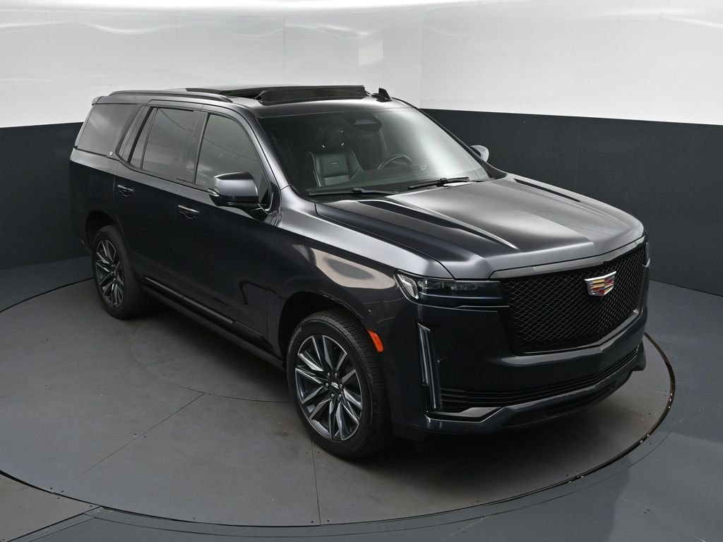 Used 2022 Gray Cadillac Sport image 1