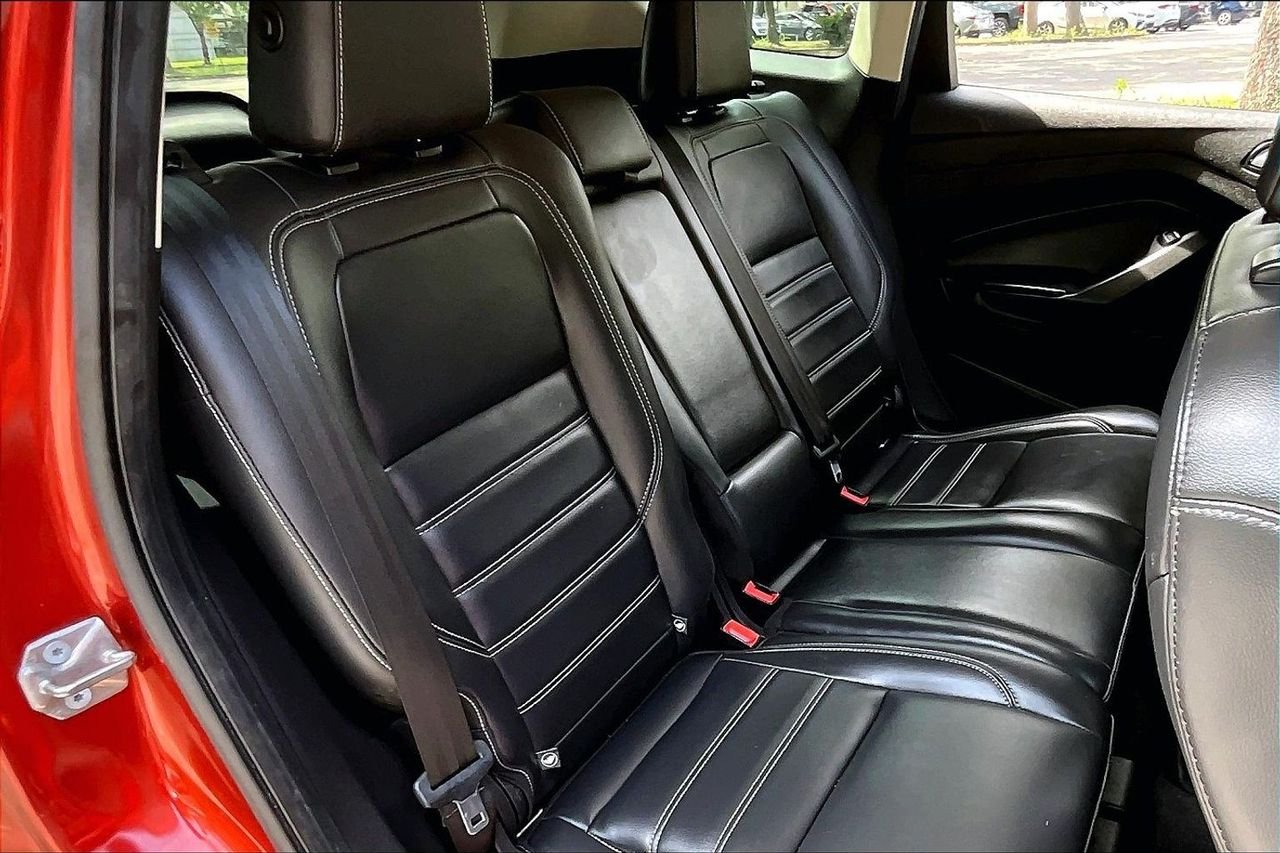 Used 2019 Orange Ford SEL image 22