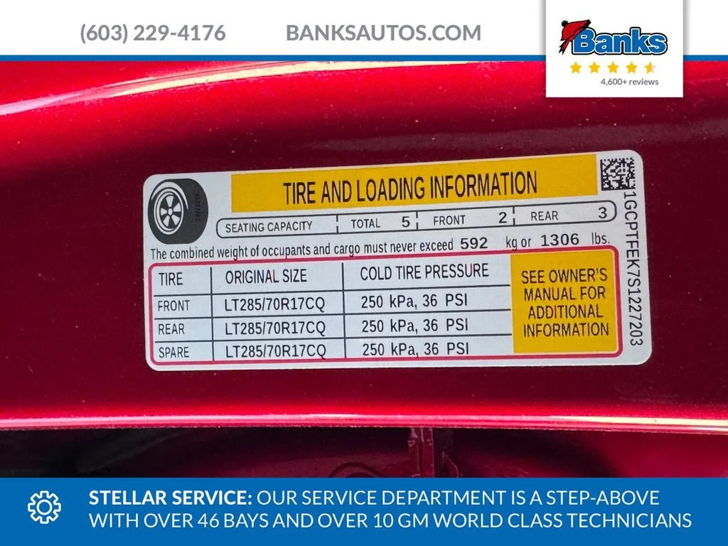 Certified Used 2025 Radiant Red Tintcoat Chevrolet ZR2 image 9