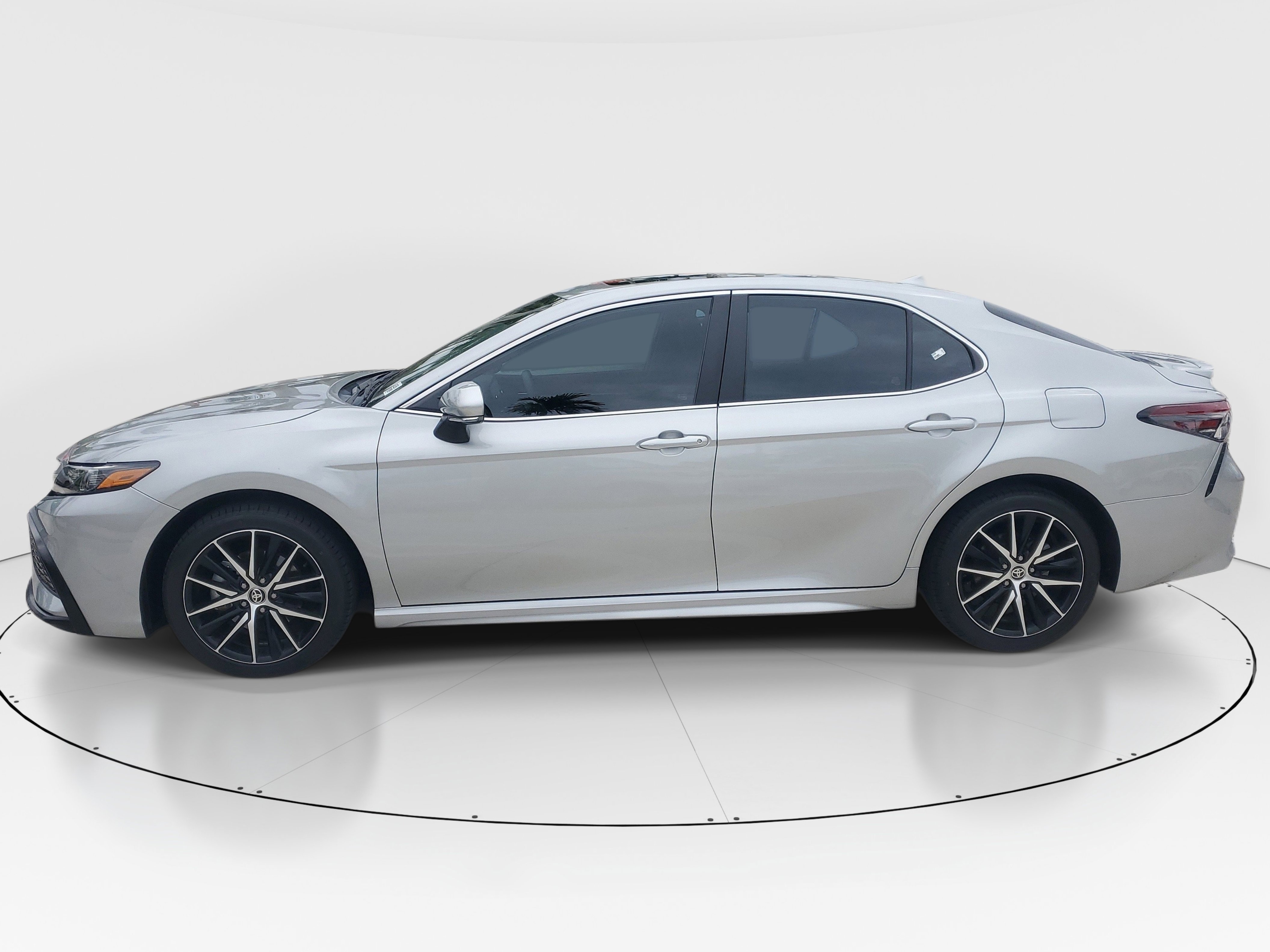 Used 2024 Celestial Silver Metallic Toyota SE image 6