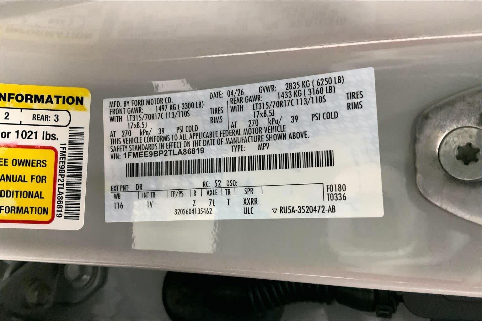 New 2026 Avalanche Gray Ford Badlands® image 20