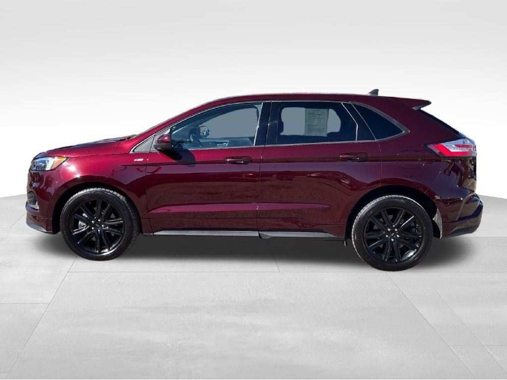 Used 2021 Ford Edge ST-Line with VIN 2FMPK4J95MBA55895 for sale in Kewanee, IL