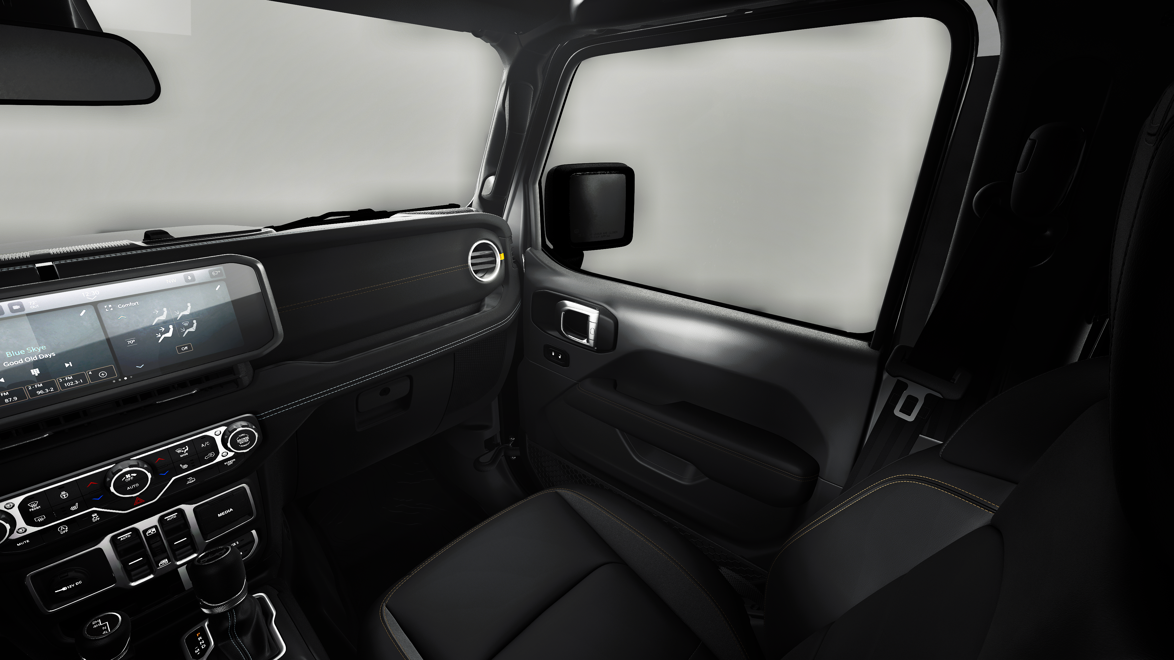 New 2027 Black Clear-Coat Paint Jeep Sahara image 19