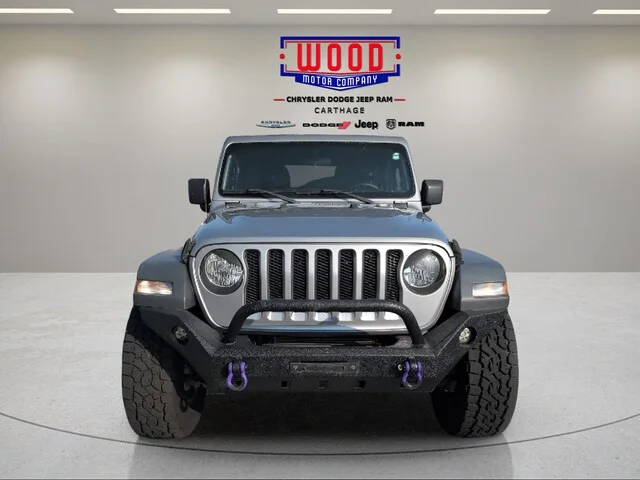 Used 2018 Billet Silver Metallic Clearcoat Jeep Unlimited Sport S image 7