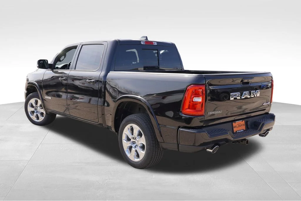 New 2026 Diamond Black Crystal Pearl-Coat Exterior Paint RAM Big Horn image 6