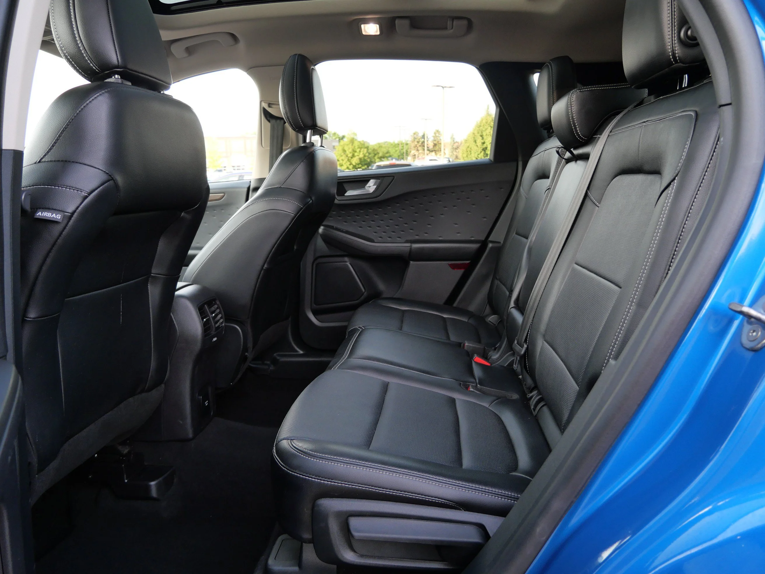 Certified Used 2020 Velocity Blue Metallic Ford Titanium image 13