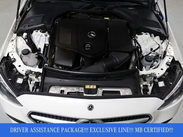 Certified Used 2023 Polar White Mercedes-Benz C 300 image 37