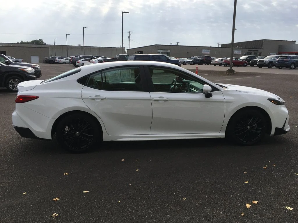 Certified Used 2025 White Toyota SE image 9
