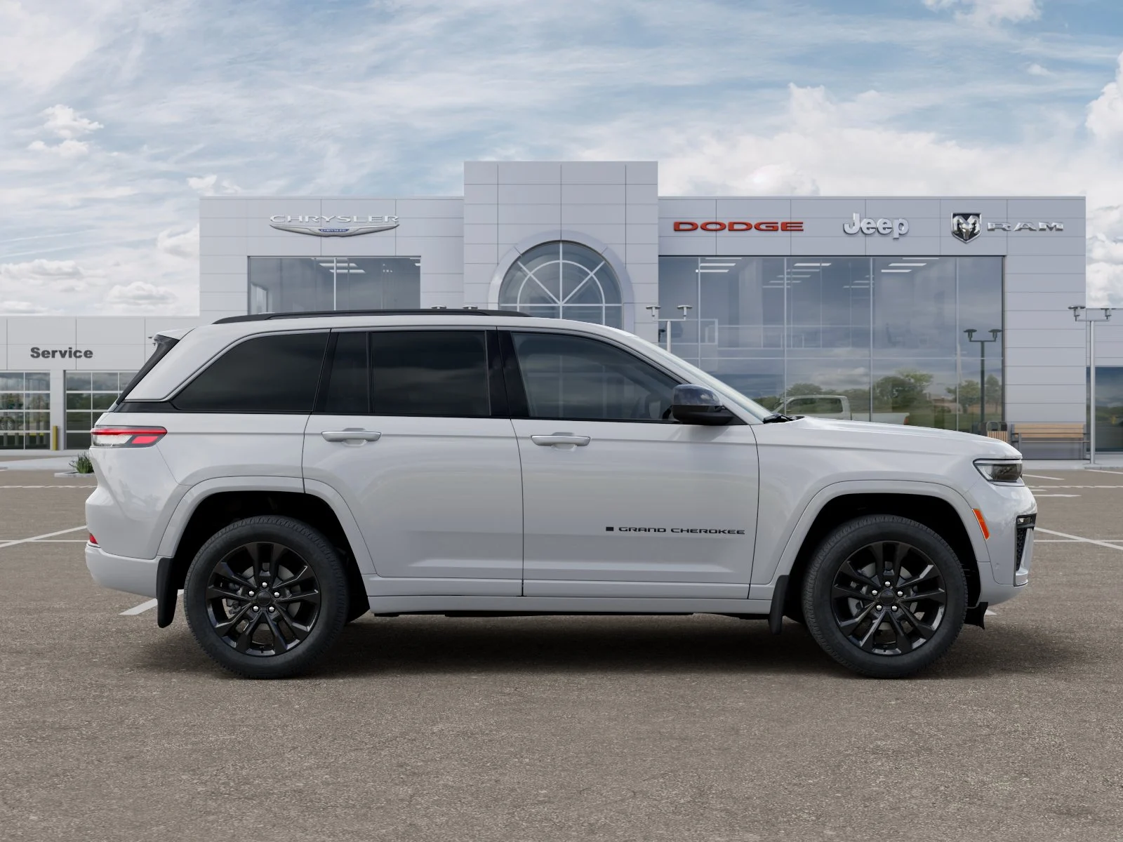 New 2026 Bright White Clear-Coat Exterior Paint Jeep Limited Reserve image 49
