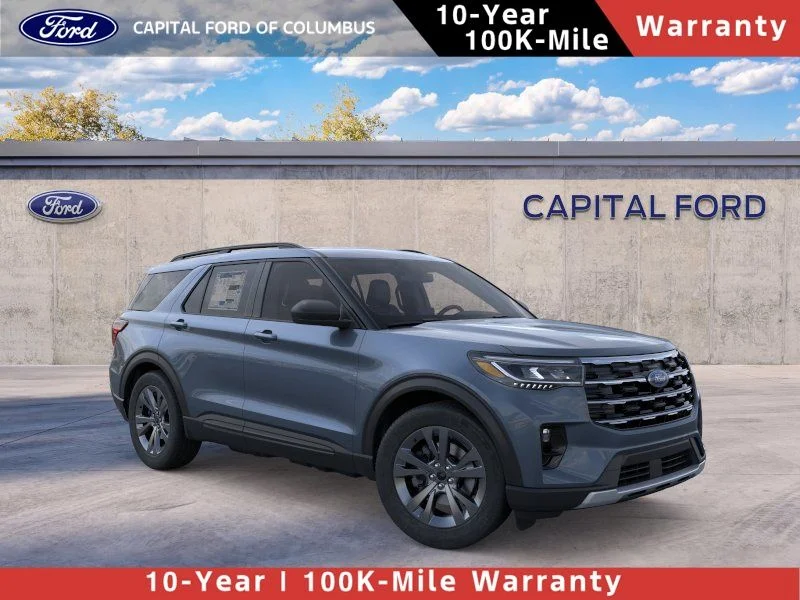 New 2026 Vapor Blue Metallic Ford Active image 1