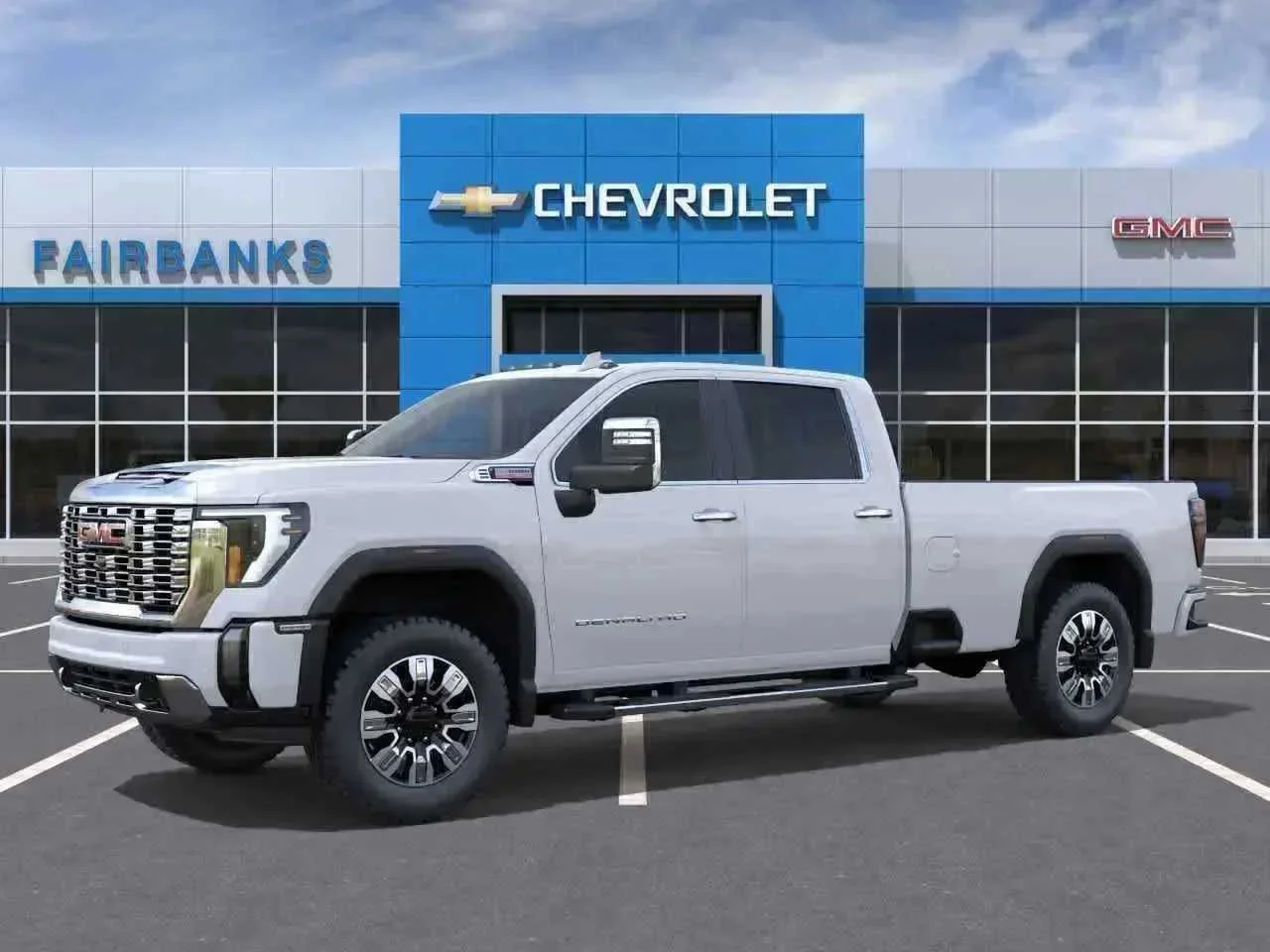 New 2026 Glacier White Tricoat GMC Denali image 2