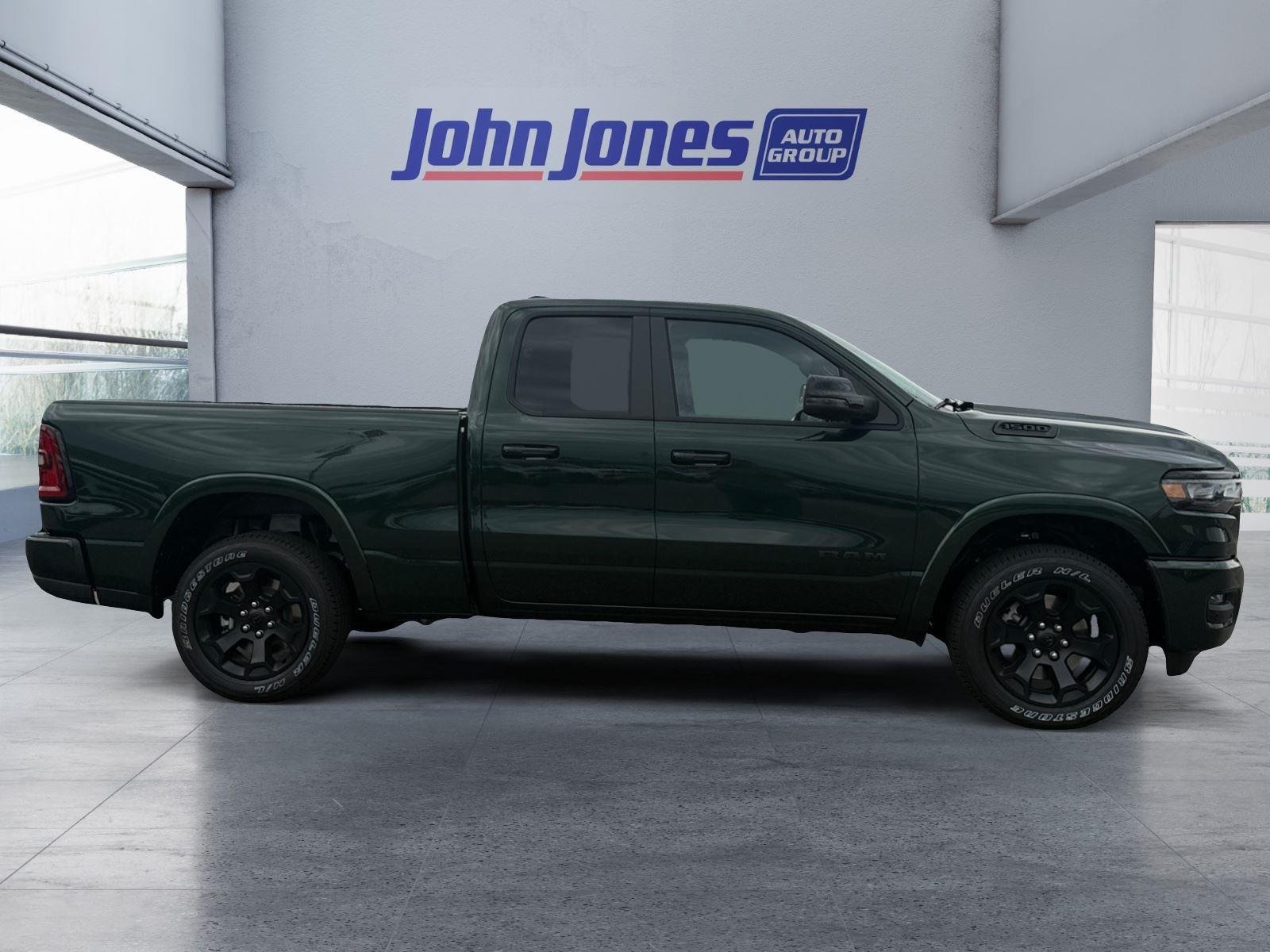 New 2026 Serrano-Green Metallic Exterior Paint RAM BIG HORN 4X4 QUAD CAB 6