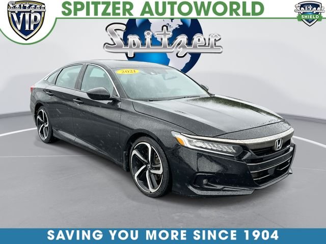 Used 2021 Black Honda Sport image 1