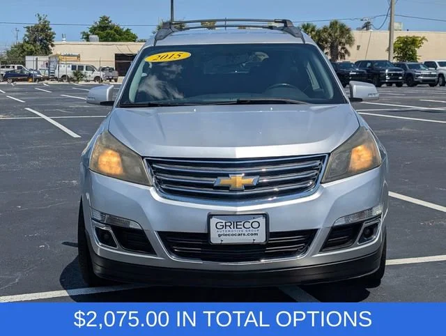 Used 2015 Chevrolet Traverse 1LT with VIN 1GNKRGKD8FJ199428 for sale in Lauderhill, FL