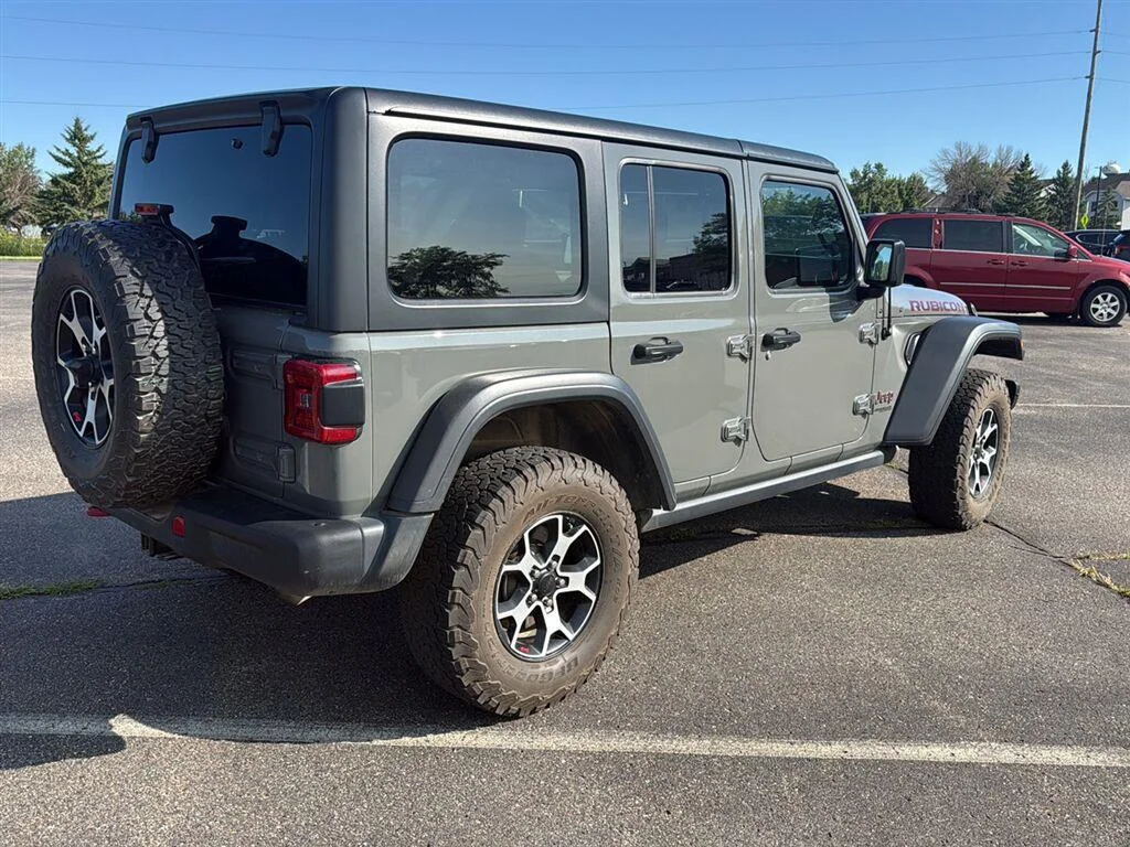 Used 2021 Sting-Gray Clearcoat Jeep Unlimited Rubicon image 8