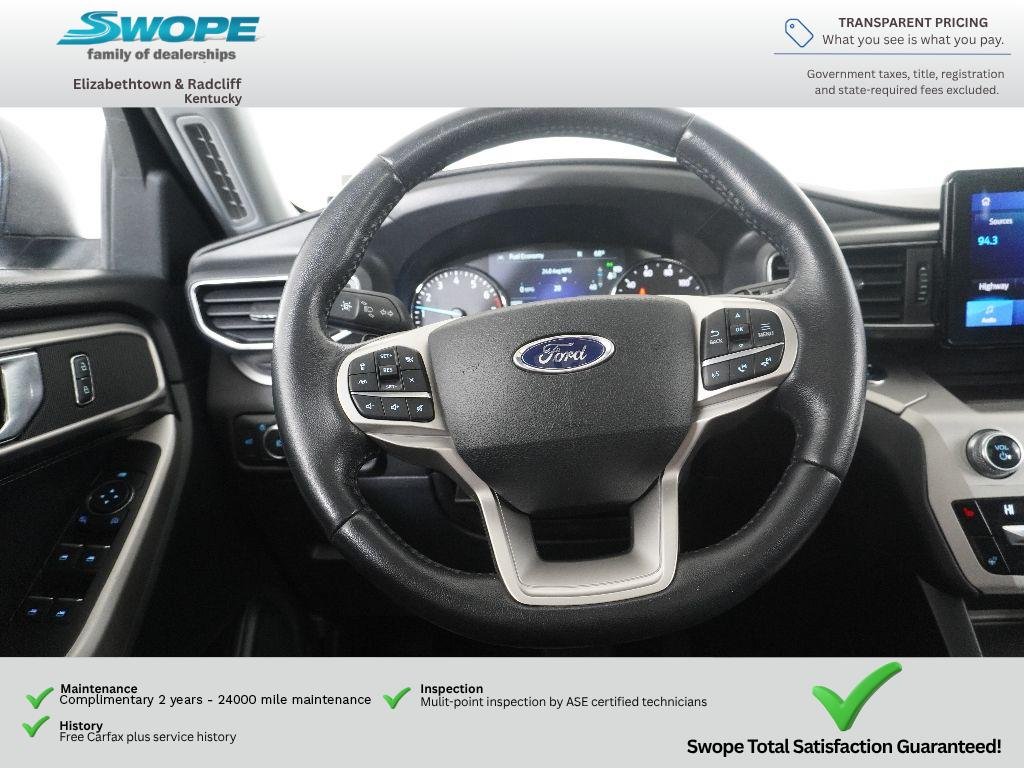 Used 2021 Carbonized Gray Metallic Ford XLT image 17