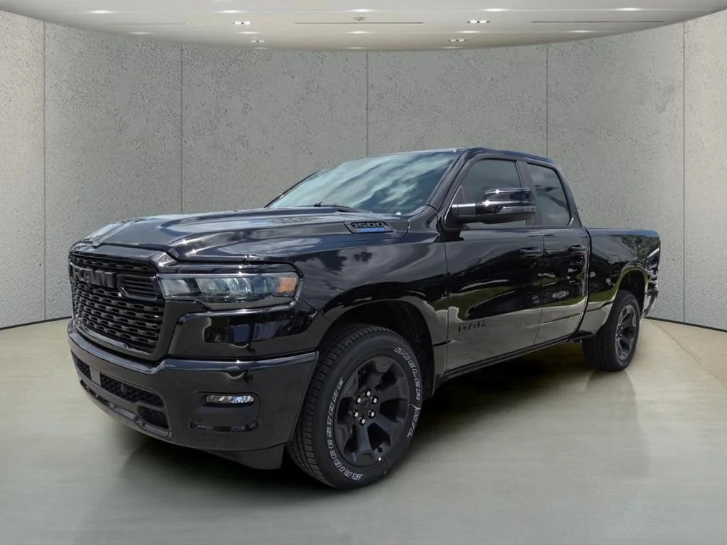 New 2026 Diamond Black Crystal Pearl-Coat Exterior Paint RAM Big Horn image 11