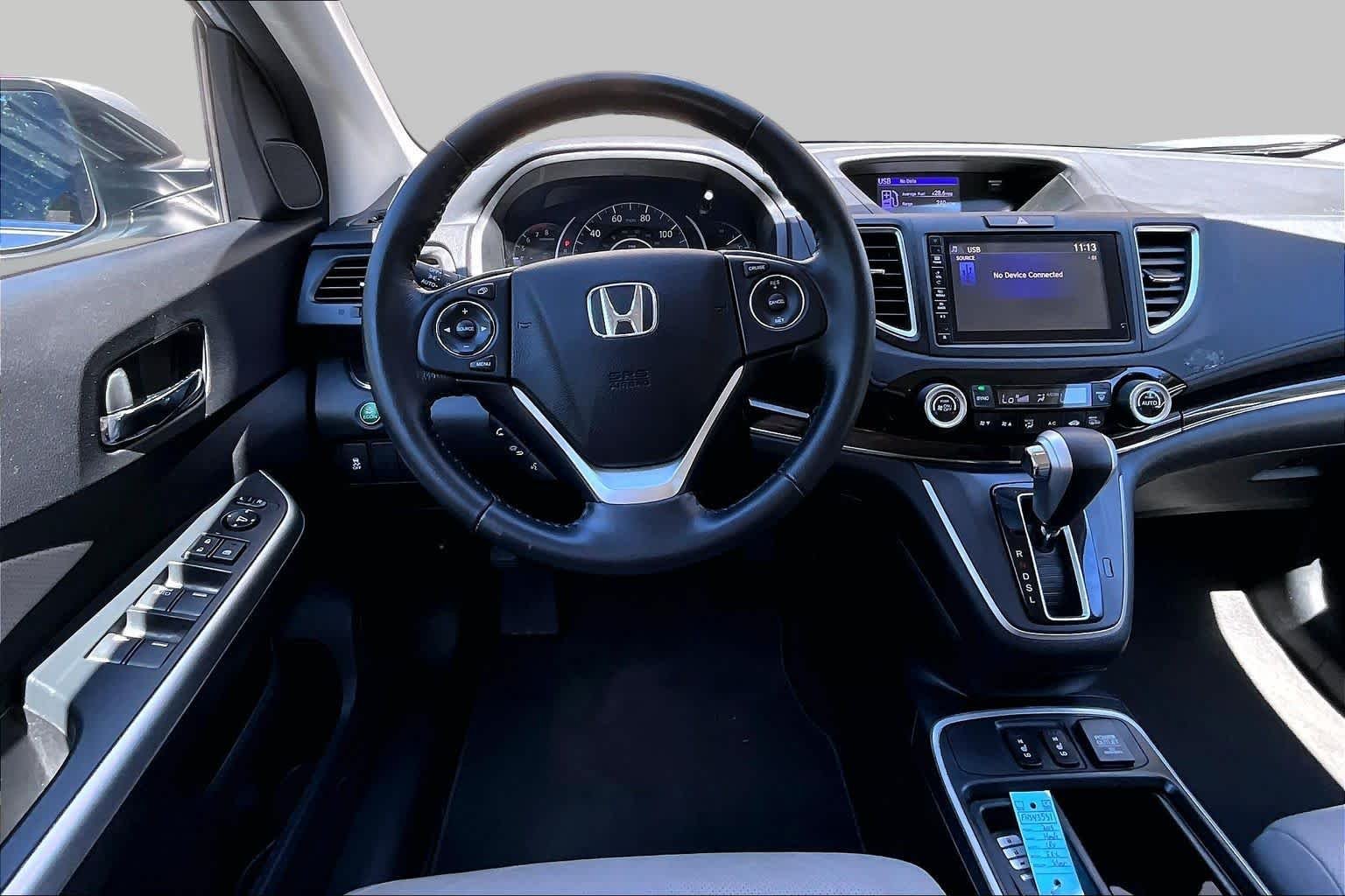 Used 2015 Alabaster Silver Metallic Honda EX-L image 6