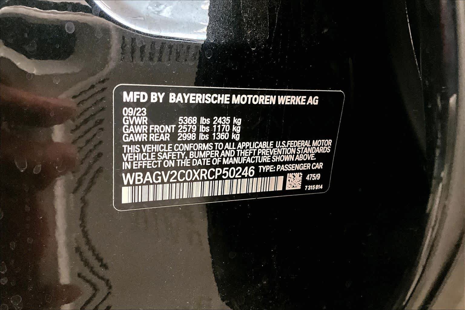 Used 2024 Black Sapphire Metallic BMW 840i image 30