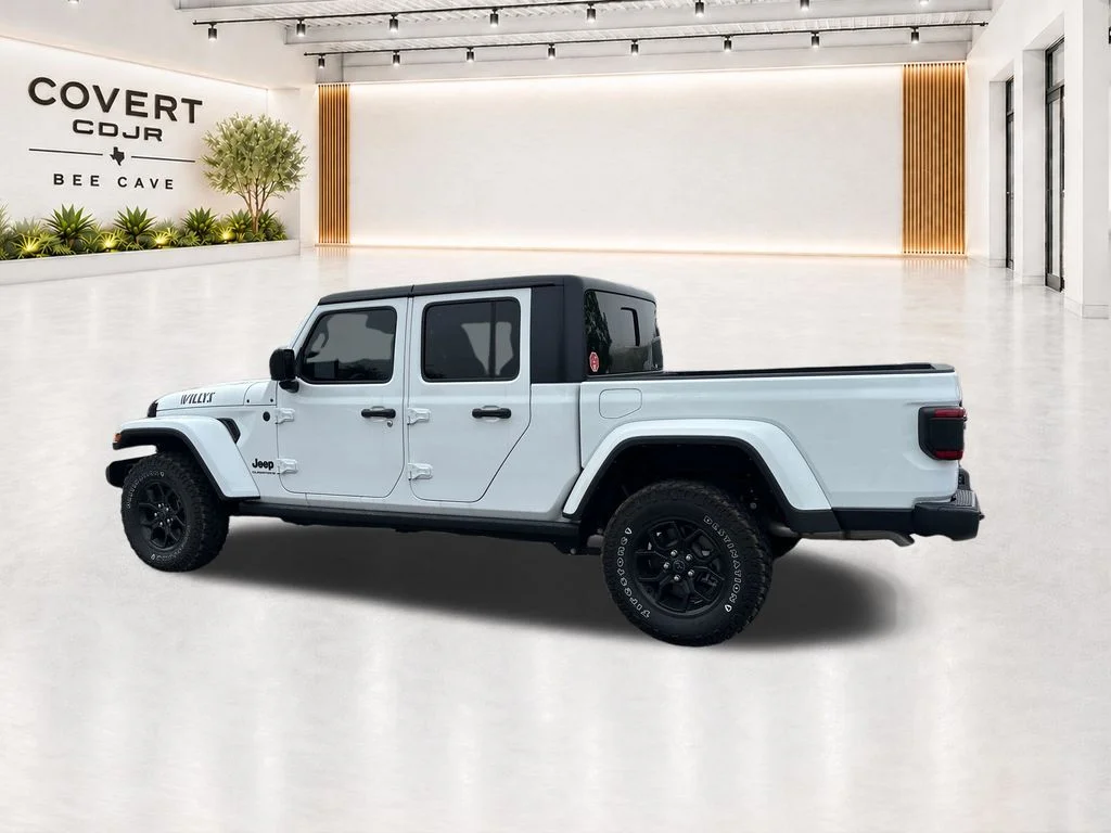 New 2025 Bright White Clear-Coat Exterior Paint Jeep Willys image 9