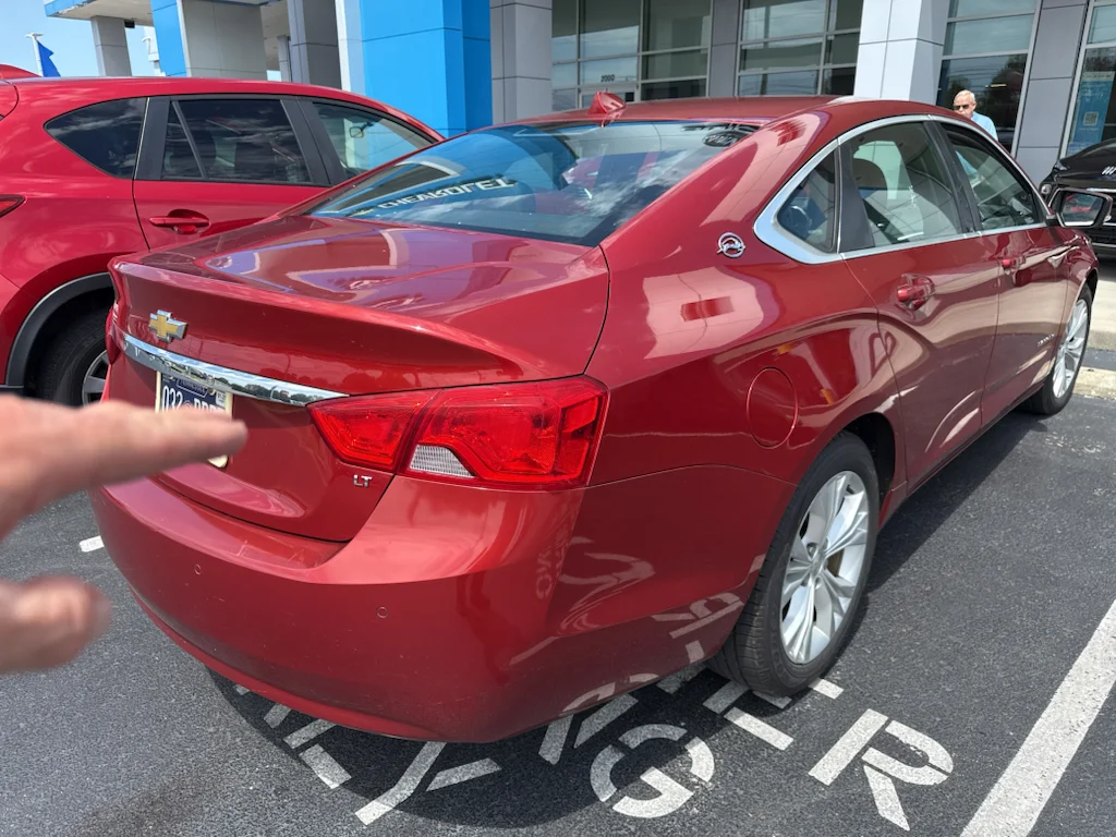 Used 2014 Red Rock Metallic Chevrolet LT image 5