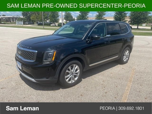 Used 2021 Black Kia LX image 2