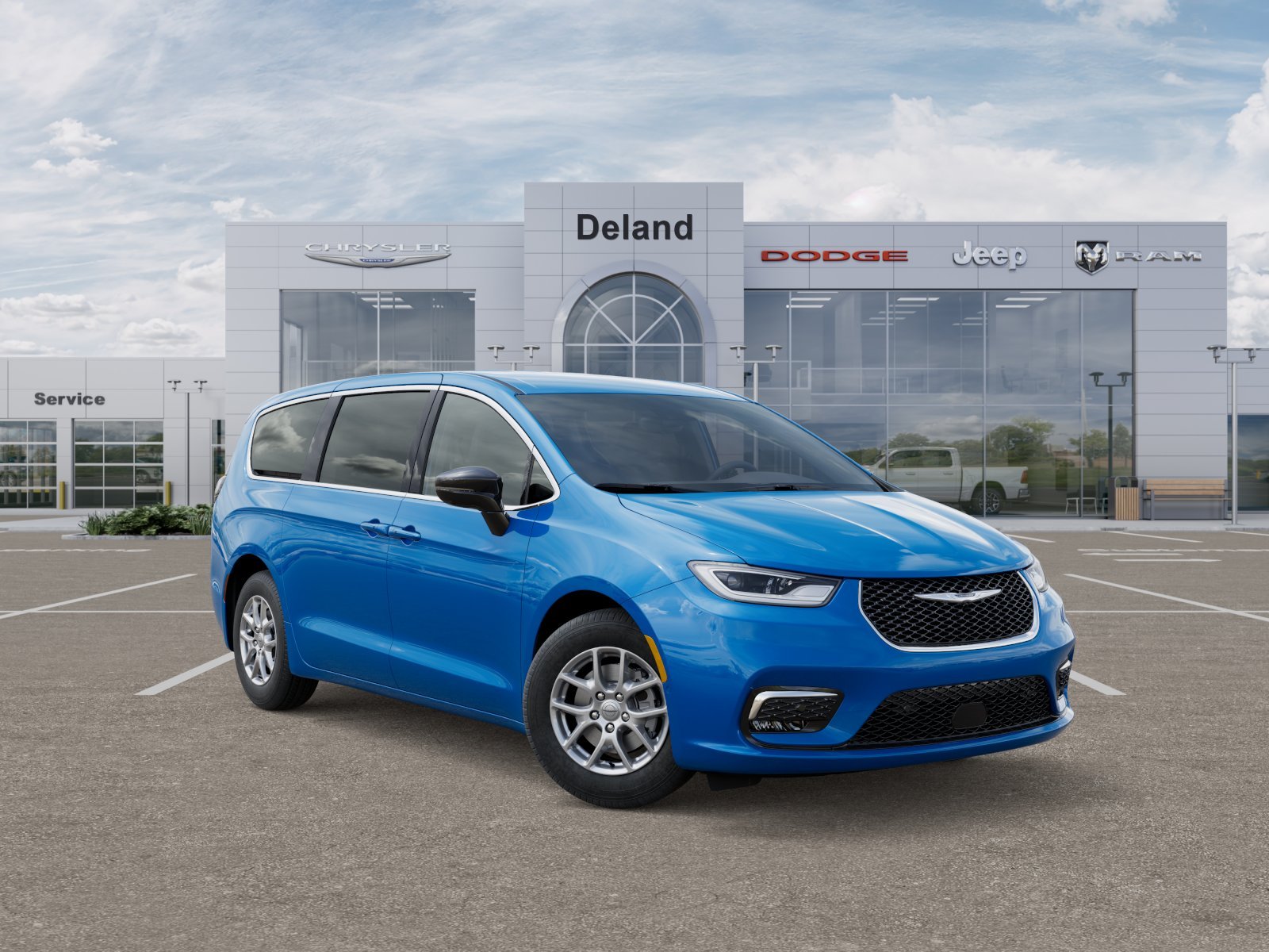 New 2026 Hydro Blue Pearl-Coat Exterior Paint Chrysler Select image 34