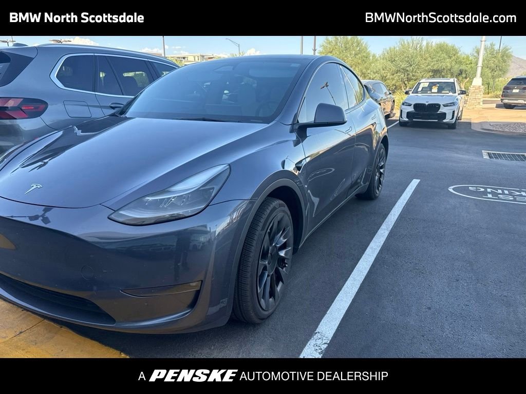 Used 2023 Midnight Silver Metallic Tesla Long Range image 1