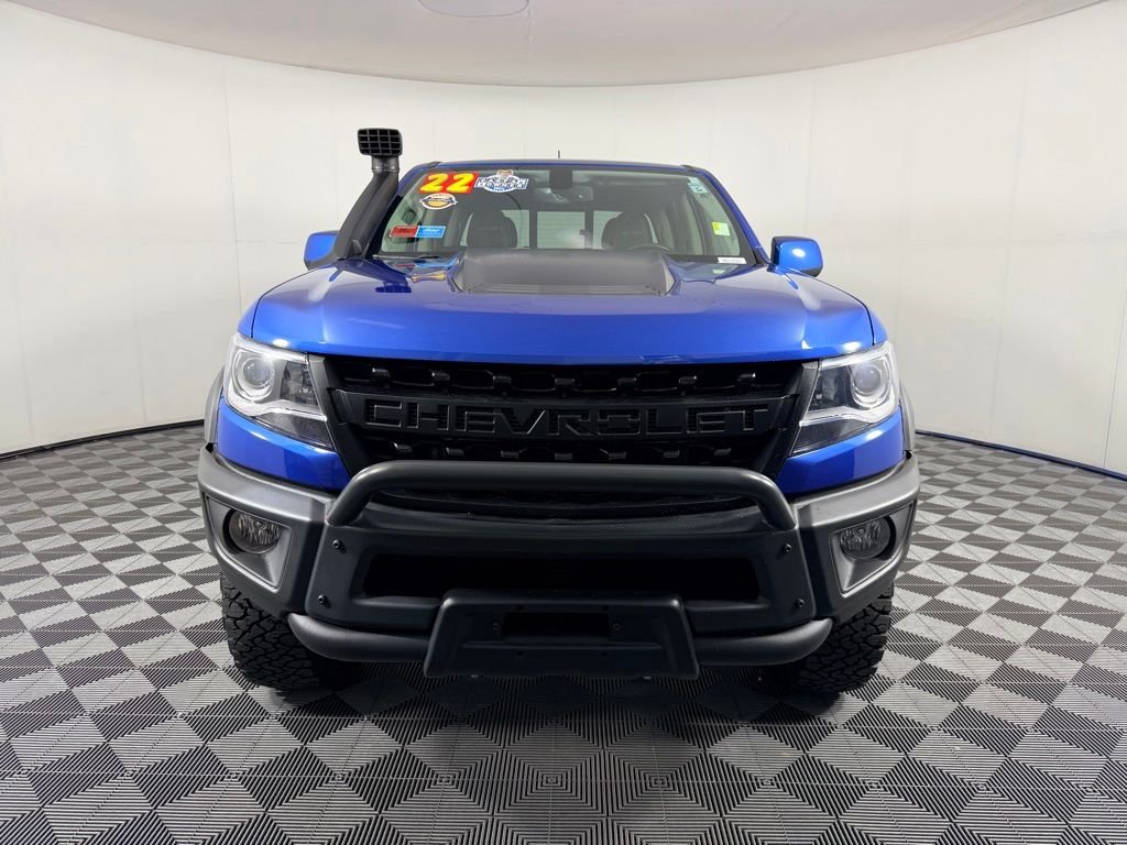 Certified Used 2022 Blue Chevrolet ZR2 image 10