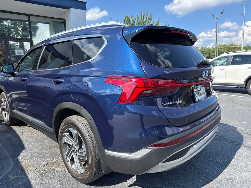 Used 2022 Blue Hyundai SEL image 4