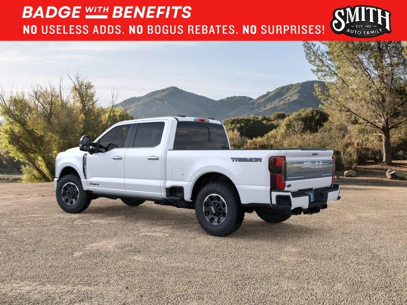 New 2026 Star White Metallic Tri-Coat Ford F-250® Platinum® image 5