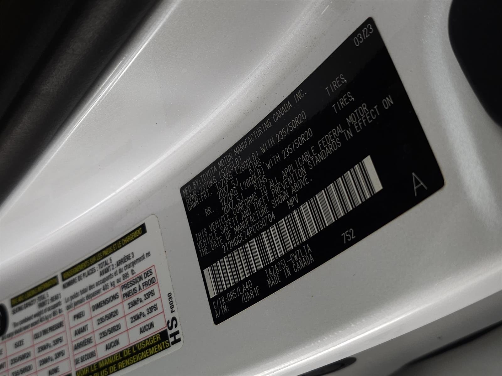Certified Used 2023 White Lexus Luxury image 37