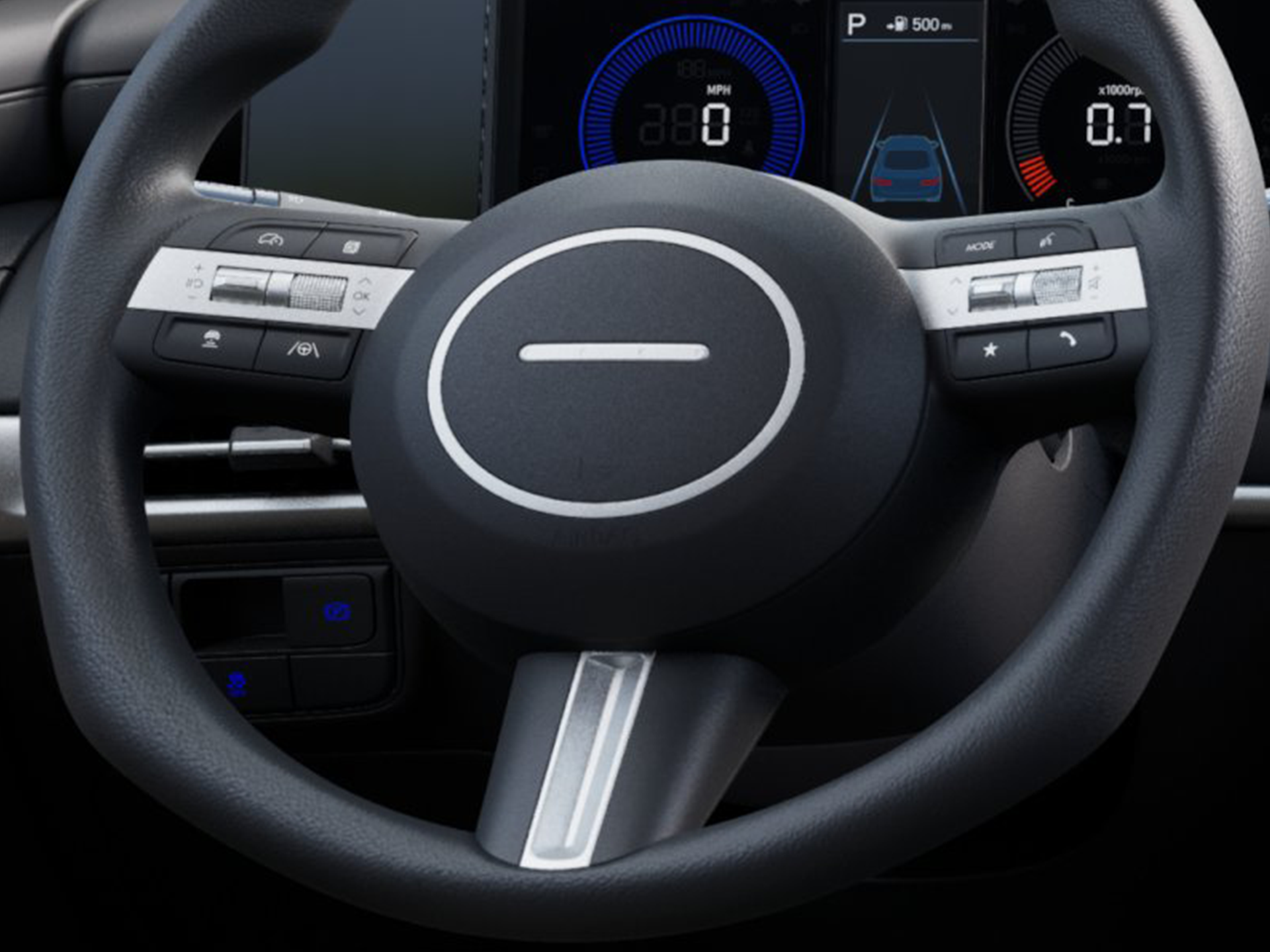 New 2026 Blue Hyundai SEL Plus AWD image 9