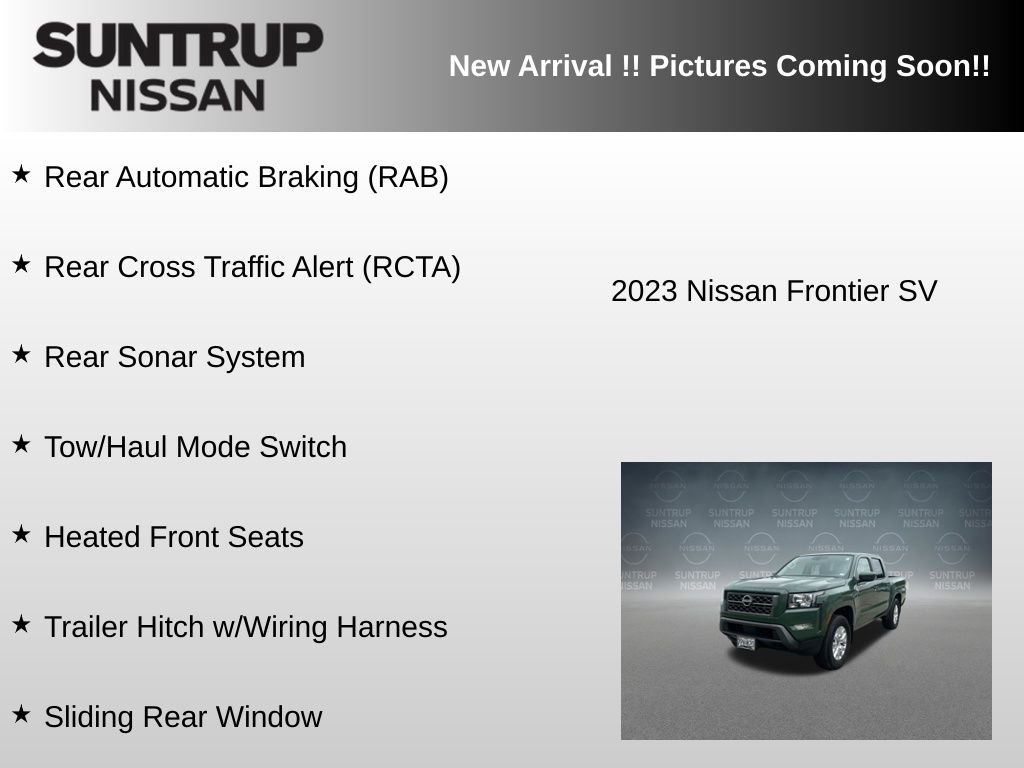 Used 2023 Green Nissan SV image 23