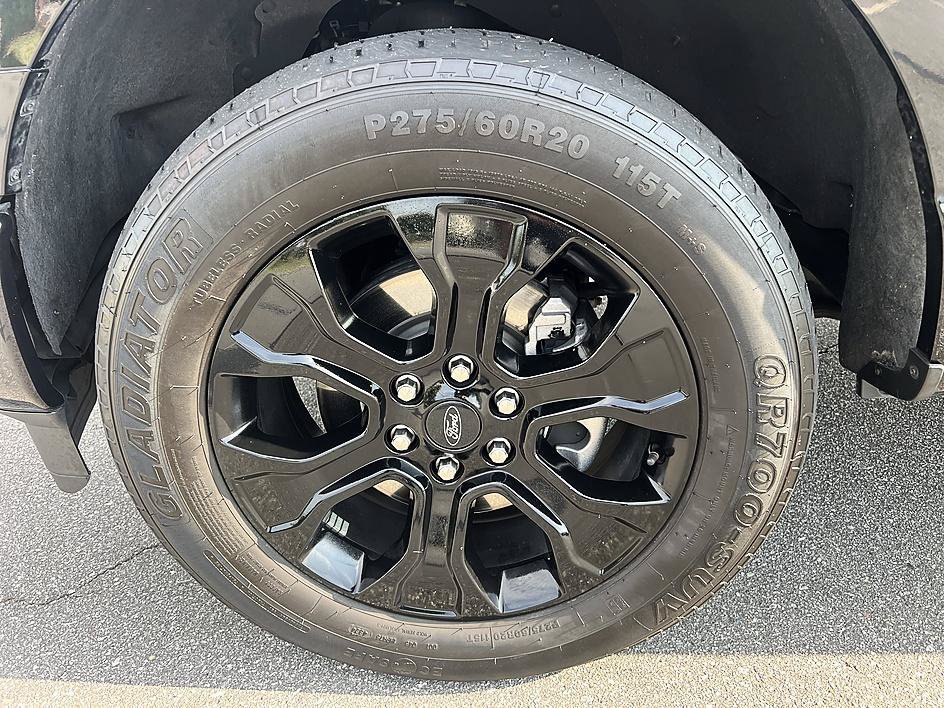 Used 2023 Black Metallic Ford Platinum image 9