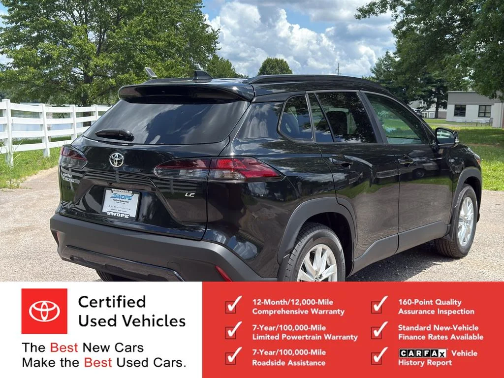 Used 2026 Jet Black Toyota LE image 3