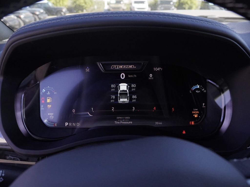 New 2026 Ceramic Gray Clear-Coat Exterior Paint RAM Rebel image 13