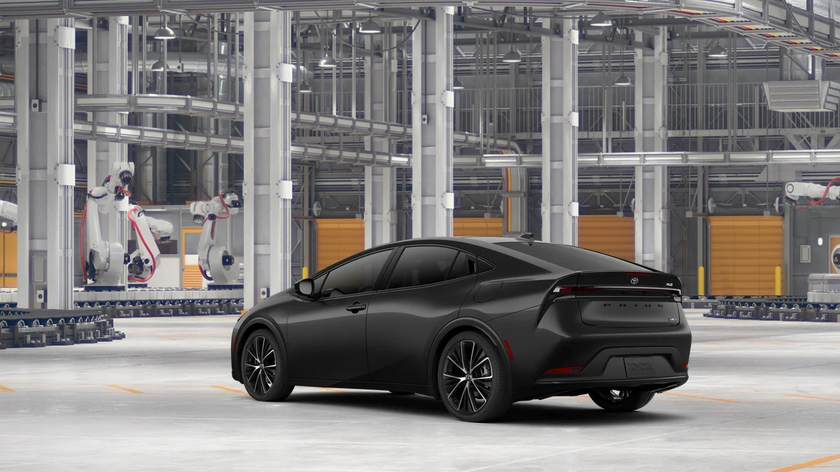 New 2026 Midnight Black Metallic Toyota XLE image 6