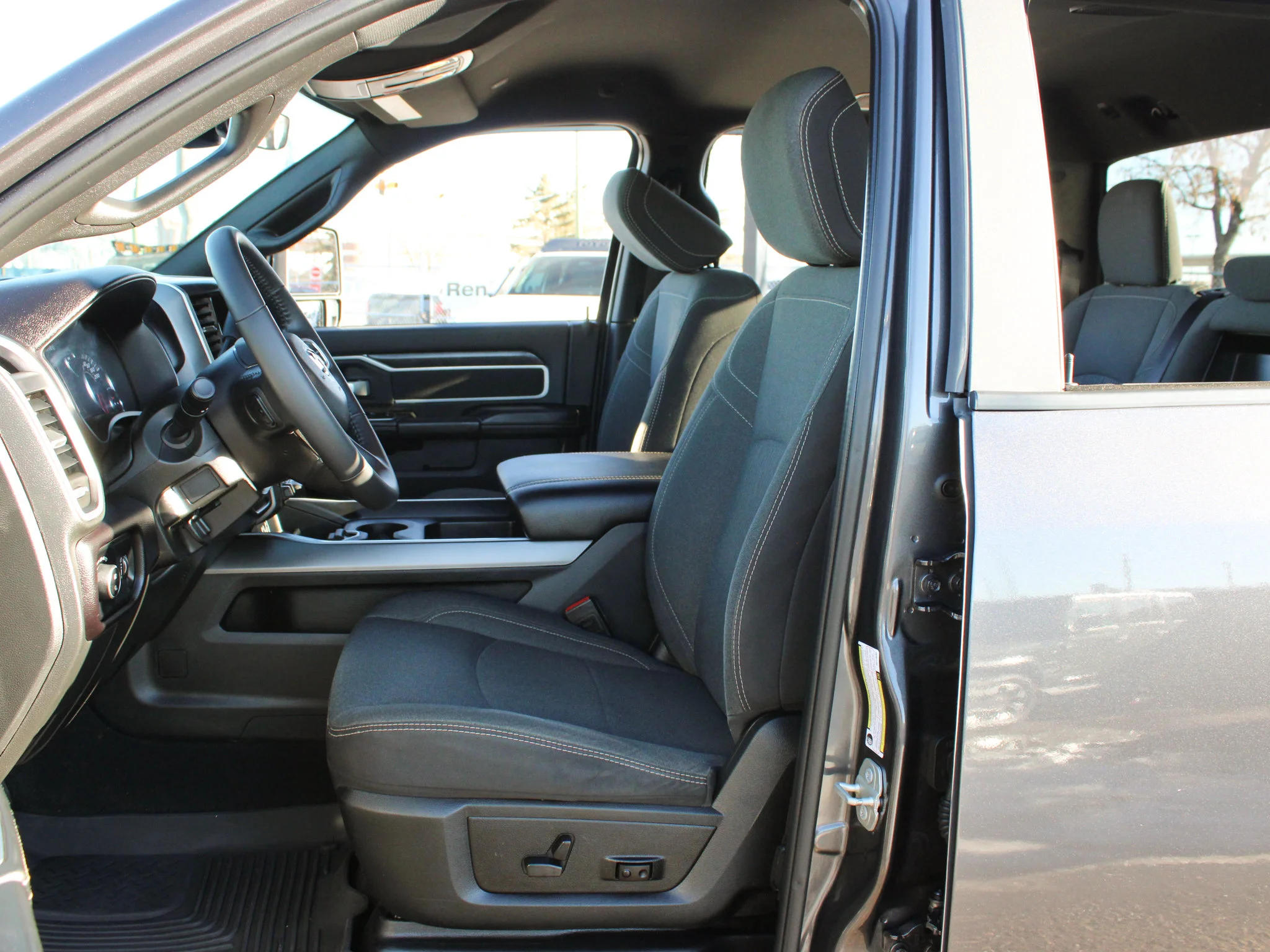 Certified Used 2024 Grey RAM Big Horn * No Accidents | Cummins Diesel | Night Edition | Apple CarPlay | Tonneau Cover | Alpine image 3