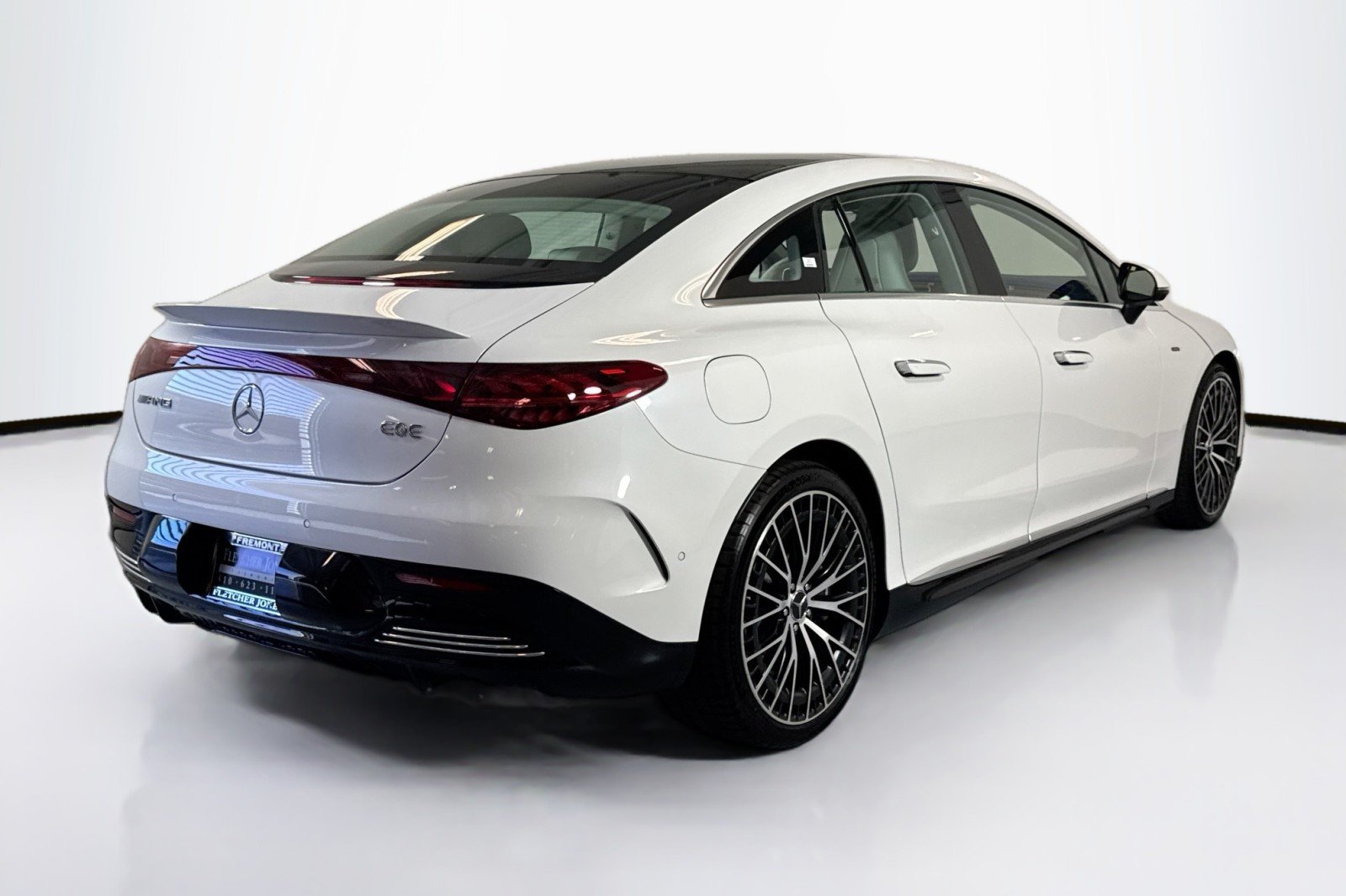 Certified Used 2023 MANUFAKTUR Moonlight White Metallic Mercedes-Benz AMG® EQE 4MATIC+ Sedan image 5