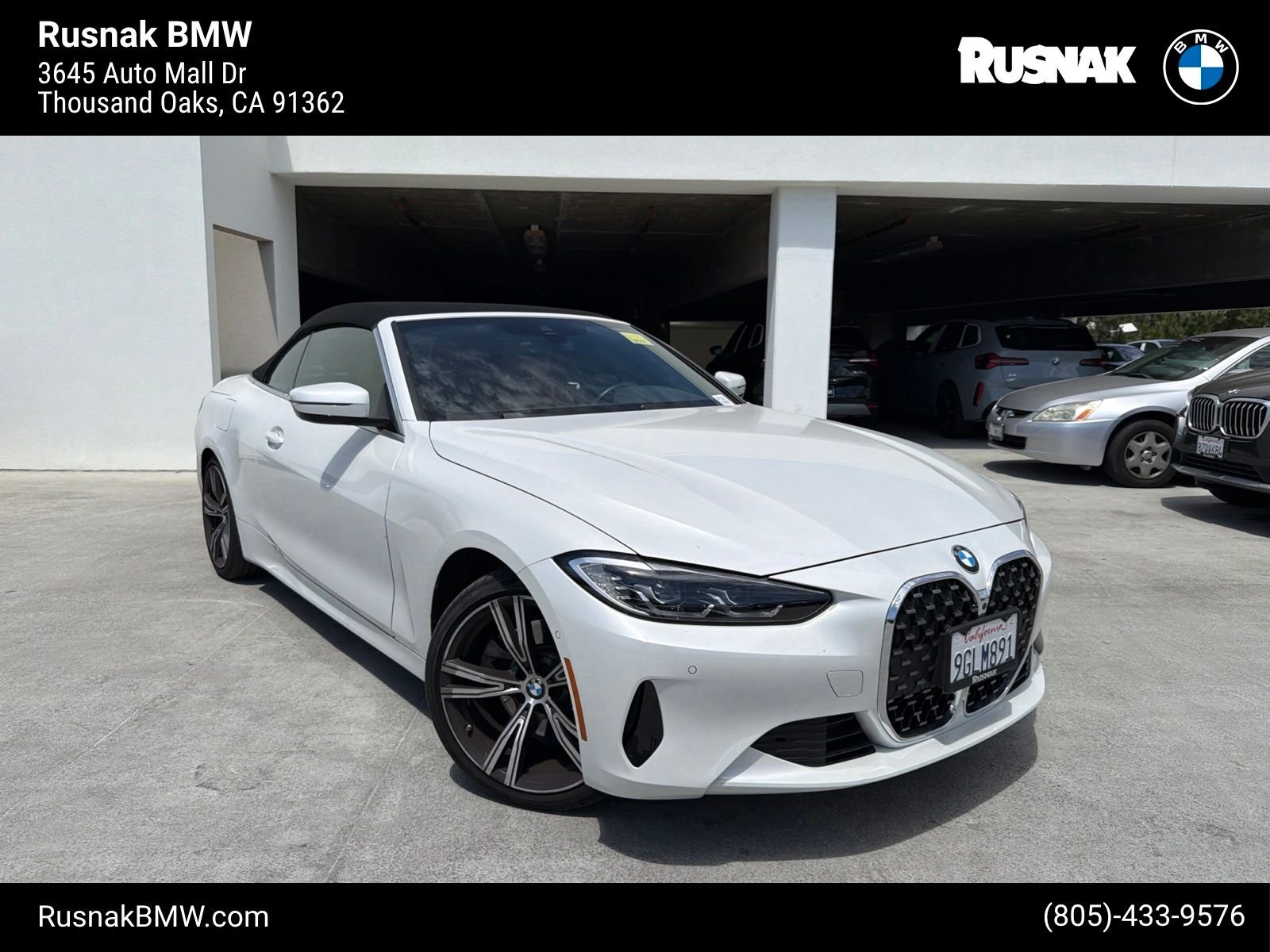 Used 2023 Mineral White Metallic BMW 430i image 1