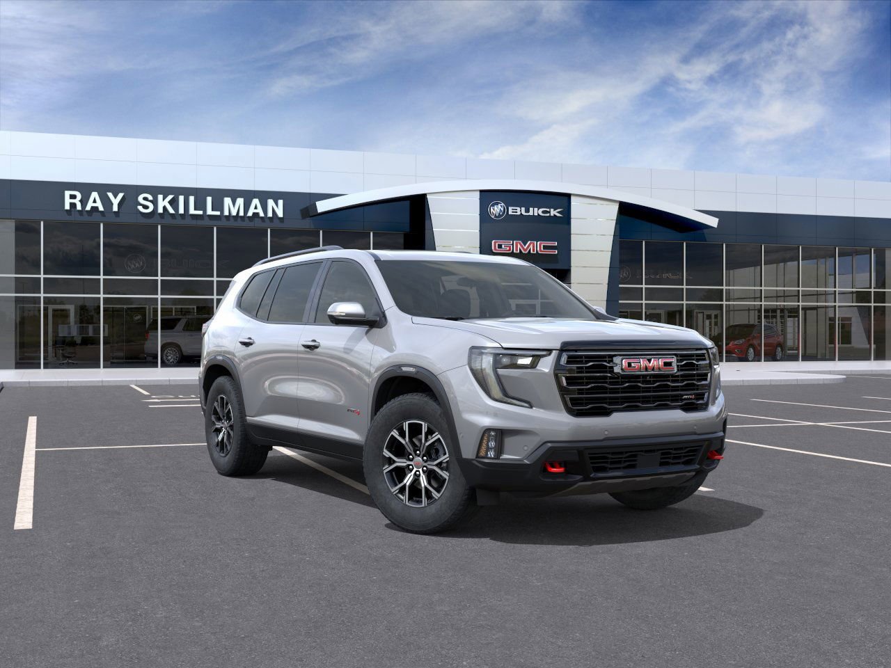 Sterling Metallic 2026 GMC Acadia AT4 AWD SUV / Crossover Four-Wheel Drive Automatic
